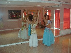 Double click for full-size photo of Jacqueline's belly dancing studio